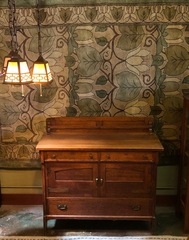 Original Charles Limbert's Small Sideboard, original finish, signed.